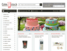 Tablet Screenshot of cake-in-stock.com